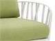 Outdoor lounge chair White Komodo terminal element right/left in Outdoor