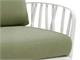 Outdoor lounge chair White Komodo terminal element right/left in Outdoor