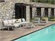 Outdoor lounge chair Anthracite Komodo terminal element right/left in Outdoor