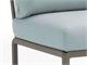 Outdoor lounge chair Dove-grey Komodo terminal element right/left in Outdoor