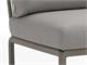 Outdoor lounge chair Dove-grey Komodo terminal element right/left in Outdoor