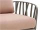 Outdoor lounge chair Dove-grey Komodo terminal element right/left in Outdoor