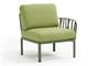 Terrace armchair Agave  Komodo terminal element right/left in Outdoor