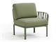 Terrace armchair Agave  Komodo terminal element right/left in Outdoor