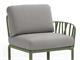 Terrace armchair Agave  Komodo terminal element right/left in Outdoor