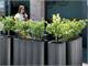Plastic planter Nebula  in Outdoor