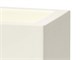 Vase rectangulaire plastique Schio Tower in Extérieur