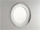 Round wall mirror Goccia in Living room