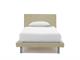 Letto singolo design Camelia in Notte