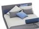 Bett 120 cm Design Camelia in Nacht