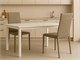 Real leather chairs Tiziano in Living room