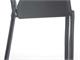 Leather armchair with armrests Tiziano in Living room