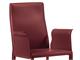 Leather armchair with armrests Tiziano in Living room