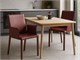 Leather armchair with armrests Tiziano in Living room