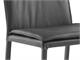 Leather chairs design Tiepolo in Living room