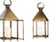 Large candle lantern Brunico in Lighting