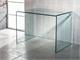 Curved glass desk Scriptorium in Office