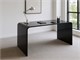 Curved glass desk Scriptorium in Office