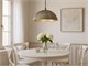 Large-size hanging lamp Circle VS in Lighting