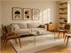 Glass coffee table Columbia in Living room