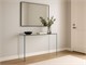 Glass console Alberta in Living room