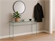 Glass console Alberta in Living room