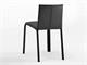 Low back leather chair Mantegna in Living room