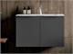 Modern vanity unit Uniq One 09 in Bathroom