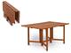 Rectangular folding table Papavero in Outdoor