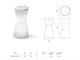 Light stool Dot Luce in Outdoor