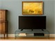 Curved glass tv stand Tango in Living room