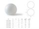 Luminous spheres in Lighting