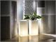 Light tall pot Schio cubo alto outdoor in Outdoor