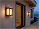 Outdoor wall lighting Ice Cubic square in Lighting