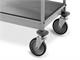 Carrello acciaio inox con ruote Alonso in Complementi