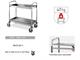 Stainless steel trolley Alonso in Accessories