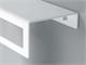 Shelf with towel bar Plexy in Bathroom
