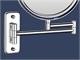 Magnifying wall mirror 1/18 in Bathroom