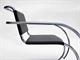 M. Van der Rohe chair with armrests in Living room