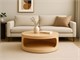 Table basse ronde Settanta in Jour
