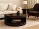 Table basse ronde Settanta in Jour