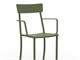 Chaises de jardin avec accoudoirs Mogan in Extérieur