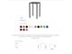 Tall outdoor tables Quatris in Outdoor