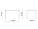 Rectangular outdoor table Quatris in Outdoor