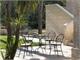 Metal garden chairs with arms Mimmo in Outdoor