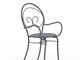 Chaises en métal Mimmo in Extérieur