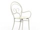Metal garden chairs with arms Mimmo in Outdoor