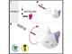 Appendiabiti da parete Gatto in Accessoires