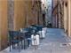 Outdoor metal chairs Alice in Outdoor