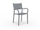 Stackable garden chairs Alice in Outdoor